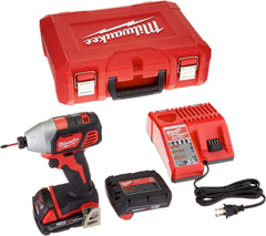 Milwaukee 2656-22CT M18 1/4 Hex Impact Driver Kit 18 VDC