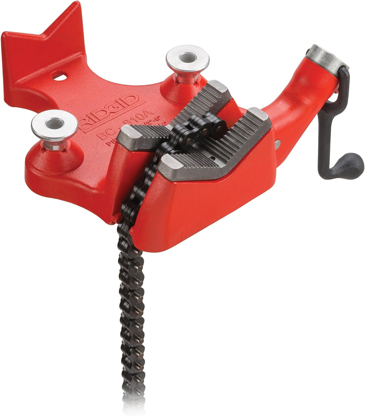 Ridgid 40215 Model BC810 Top Screw Bench Chain Vise 1/2 to 8 Pipe and Tubing