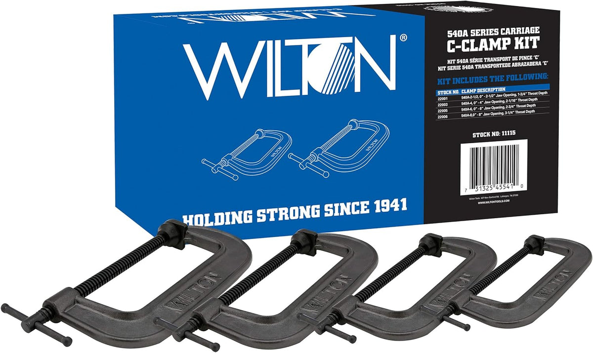 Wilton 11115 WILTON 540A Series Carriage C-Clamp Kit