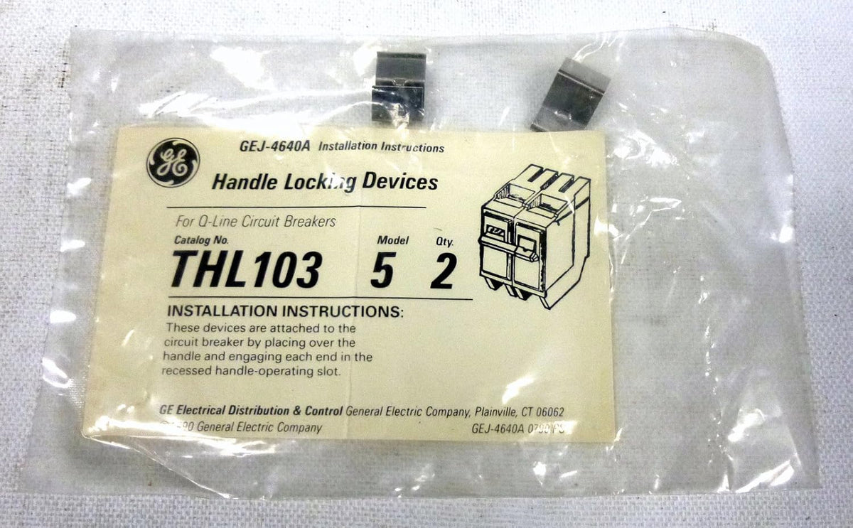 GE THL103 Non-Padlockable Handle Locking Device 240 Volts 1 EACH