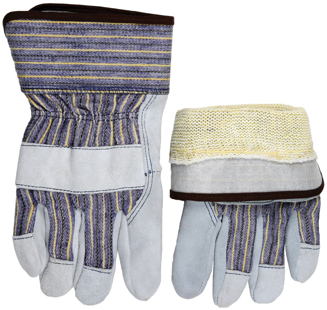 MCR Safety 1400KXL Premium Shoulder Leather Palm Gloves XL