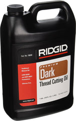 RIDGID 70830 Dark Thread Cutting Oil 1-Gallon Low-Odor Anti-Mist Formulation Dark Pipe Threading Oil