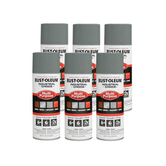 Rust-Oleum 1688830 Multi-Purpose Spray Paint 12 oz Smoke Gray 6 Pack