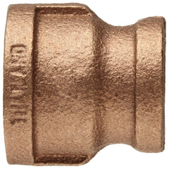 Merit Brass X112-1612 Brass Pipe Fitting Reducing Coupling 1 x 3/4 inch