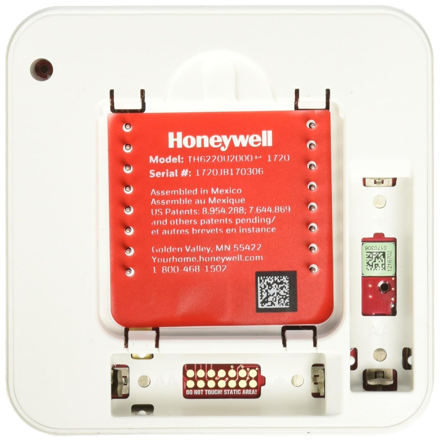 Honeywell TH6220U2000/U T6 Pro Programmable Thermostat 2 Heat/1 Cool Heat Pump or 2 Heat/2 Cool Conventional