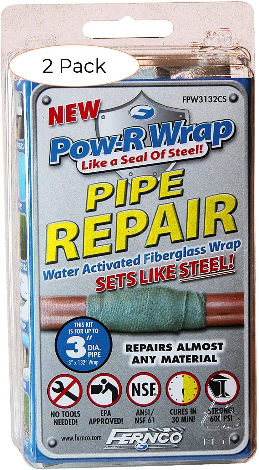 FERNCO INC FPW3132CS WATER ACTIVATED FIBERFLASS REPAIR WRAP 3 X 132