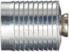 Alemite 321839 Pressure Relief Fitting Straight 1-5 psi Relief Pressure for 3/8 Drill OAL 1/2