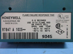 Honeywell R7847A1025 Flame Signal Amplifier - 0.8 or 1.0 Second Response - 5 Volts