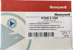 Honeywell R7848A1008 Flame Amplifier Infrared for The 7800 Series Relay Modules