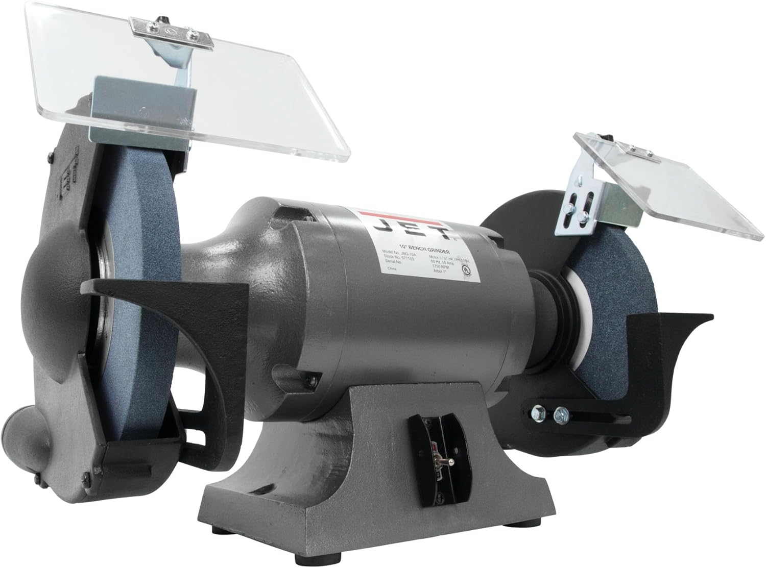 Jet 577103 10-Inch Bench Grinder 1725 RPM 115V