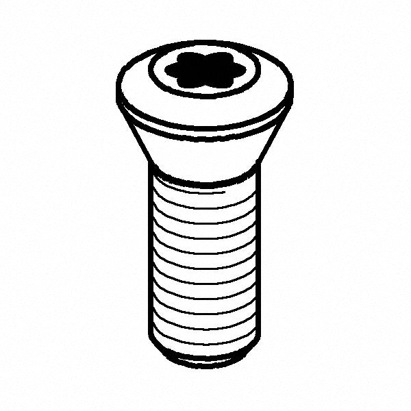 KENNAMETAL Kennametal 1137204 Lock Screw T25 Torx M6x1