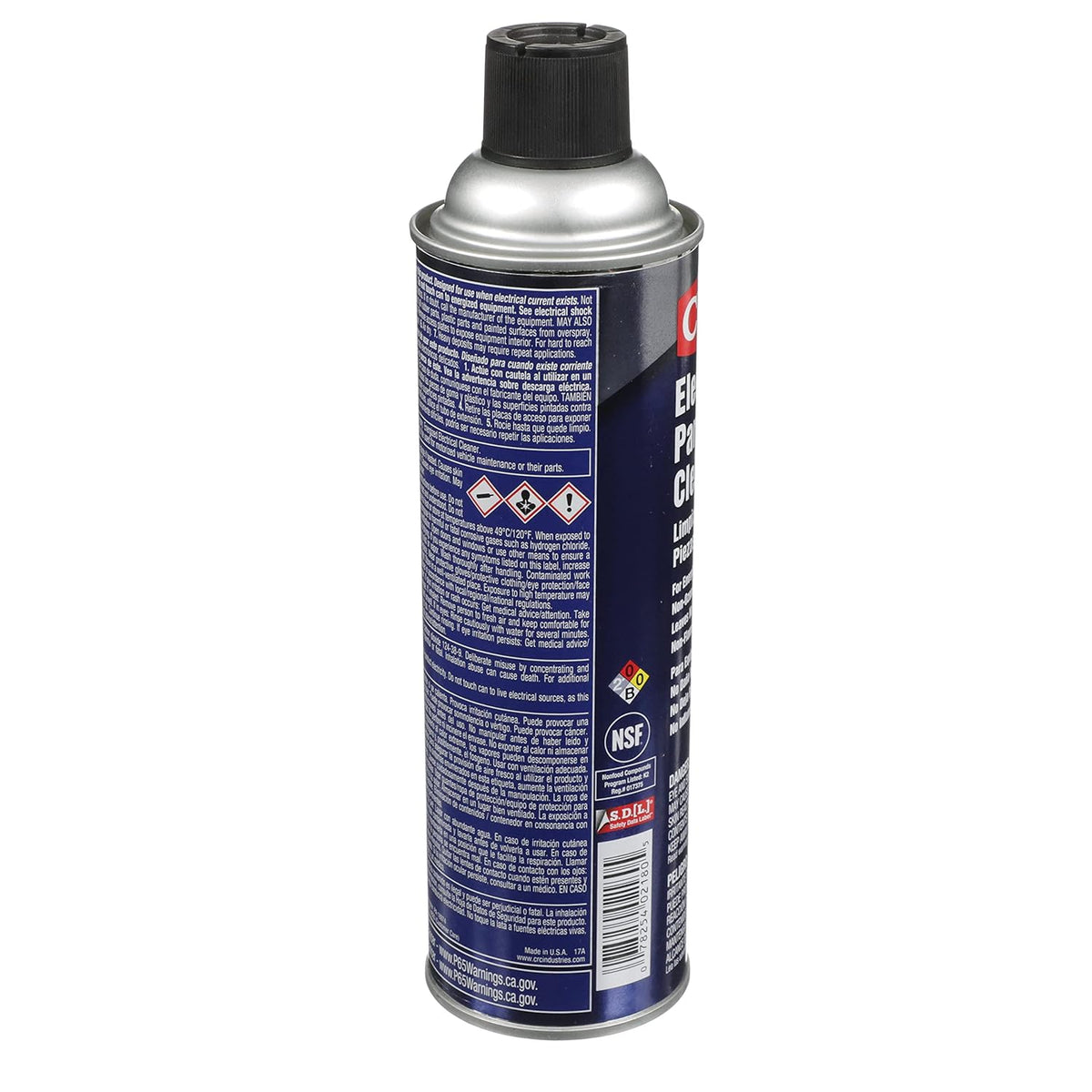 CRC 02180 Electrical Parts Liquid Cleaner 19 oz Aerosol Can