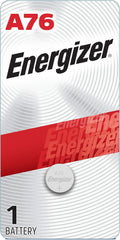 Energizer A76BP Watch Battery 1.5 Volt 1 Each