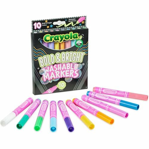 CRAYOLA Crayola CYO587735 Broad Line Markers Pack of 10