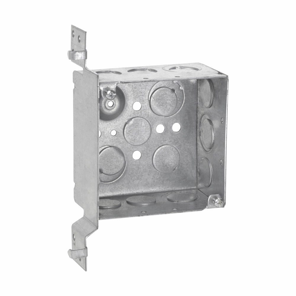 Crouse-Hinds TP437 Welded Outlet Box Steel 30.3 cu-in Capacity