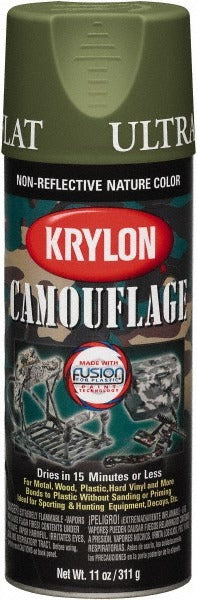 KRYLON Krylon K04296077 Spray Paint Light Green Flat 12 Oz