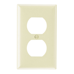 Legrand SP8I Pass & Seymour Wall Plate, Duplex Receptacle, Standard - Ivory