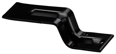 NATIONAL HARDWARE National Mfg N351-503 Open Bar Holder 6.3 in Black Steel