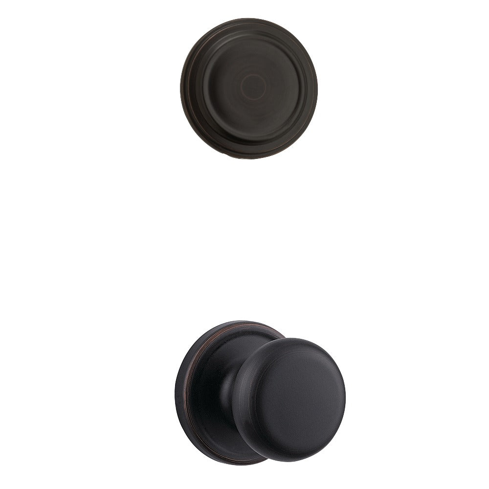 KWIKSET Kwikset 968H-11P Hancock Knob Dummy Trim Venetian Bronze