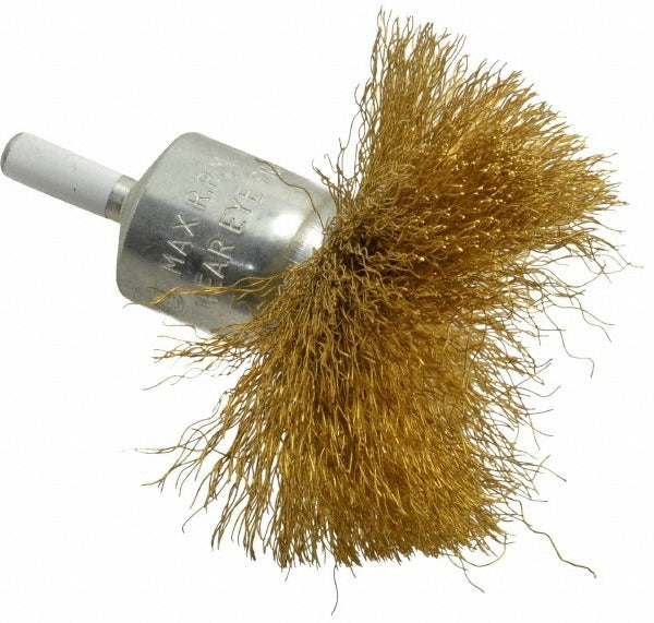 VALUE COLLECTION Value Collection 0407506320 End Brush 3in Brass 15000 Rpm