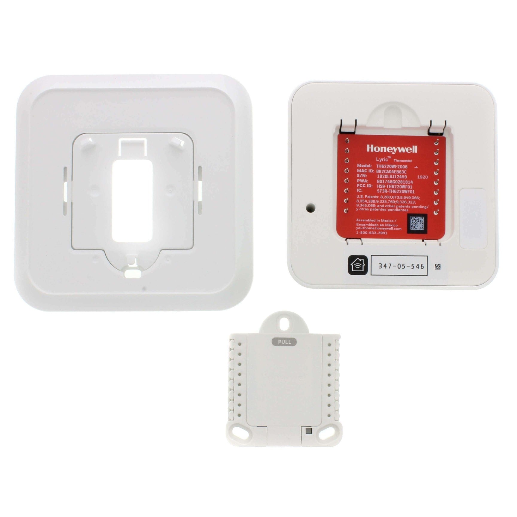 HONEYWELL HOME Honeywell Home TH6220WF2006 T6 Pro Smart Programmable Thermostat 20-30 V AC (Wall Mount) TH6220WF2006/U