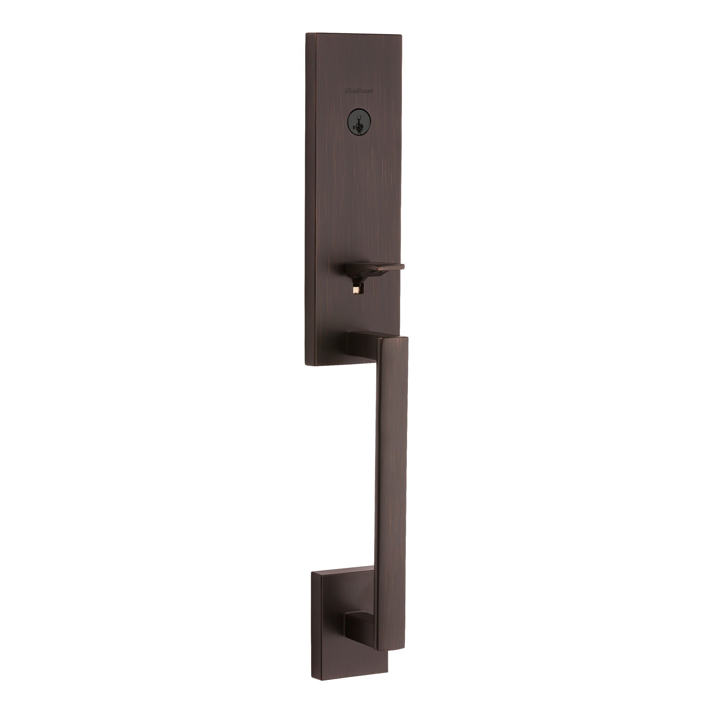 KWIKSET Kwikset 818VNHLIP-11PS.STRKP Single Cylinder Handleset
