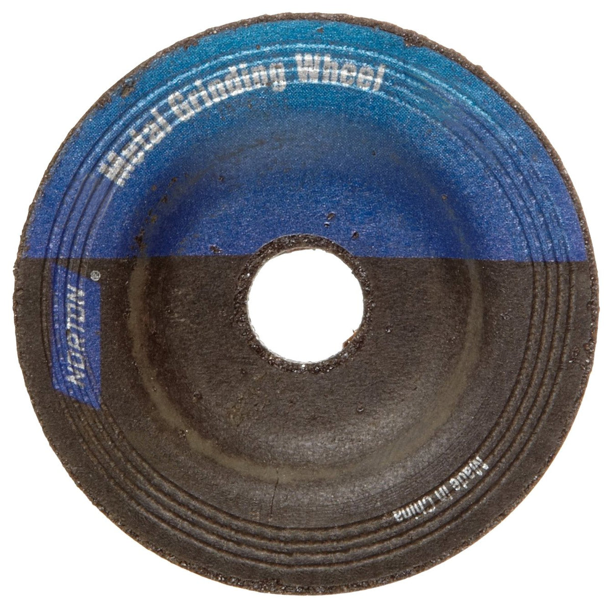 Norton 66252835632 Norton Gemini Flexible Blending Depressed Center Abrasive Wheel Type 27 Aluminum Oxide 2 Diameter x 1/8 Thickness Grit 60