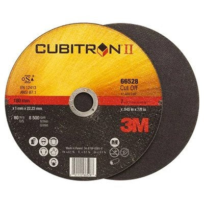 3M 3M 7100098145 Cubitron II Cut-Off Wheel T1 (7 in x 0.045 in x 7/8 in / 50 per case) 7100313189