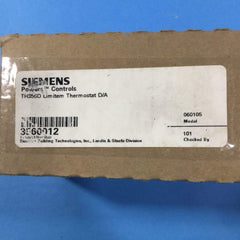 Siemens 356-0012 Thermostat Pneumatic Rigid Bulb DA 0-100 18 Rigid Bulb