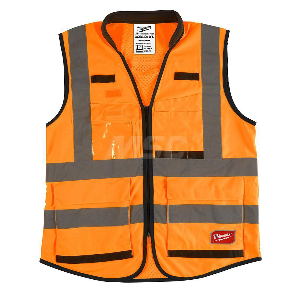 MILWAUKEE Milwaukee Tool 48-73-5054 Hi-vis Safety Vest 4X 5XL