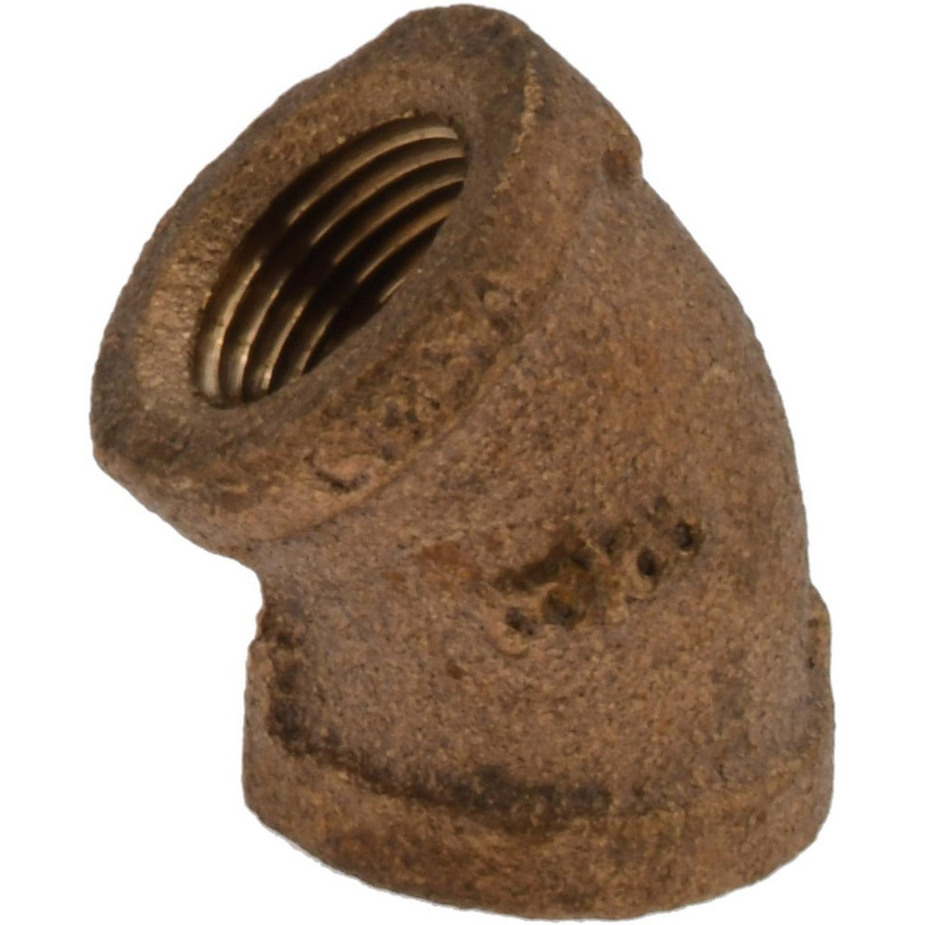 VALUE COLLECTION Value Collection 451-002NL 3/8 Inch Brass 45 Elbow Mpt Class 125