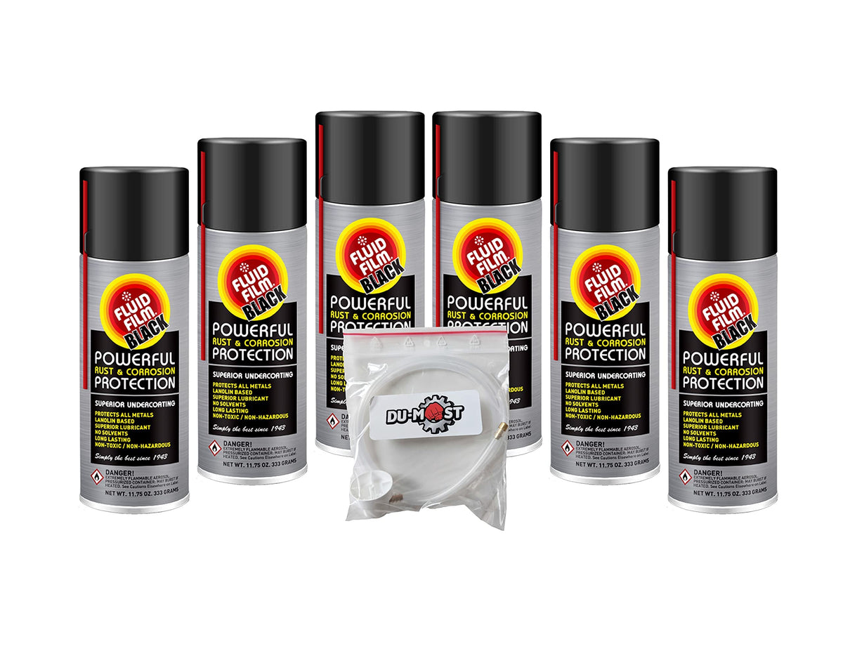 Fluid Film AS11B Black Corrosion Inhibitor 11.75 oz Aerosol Can