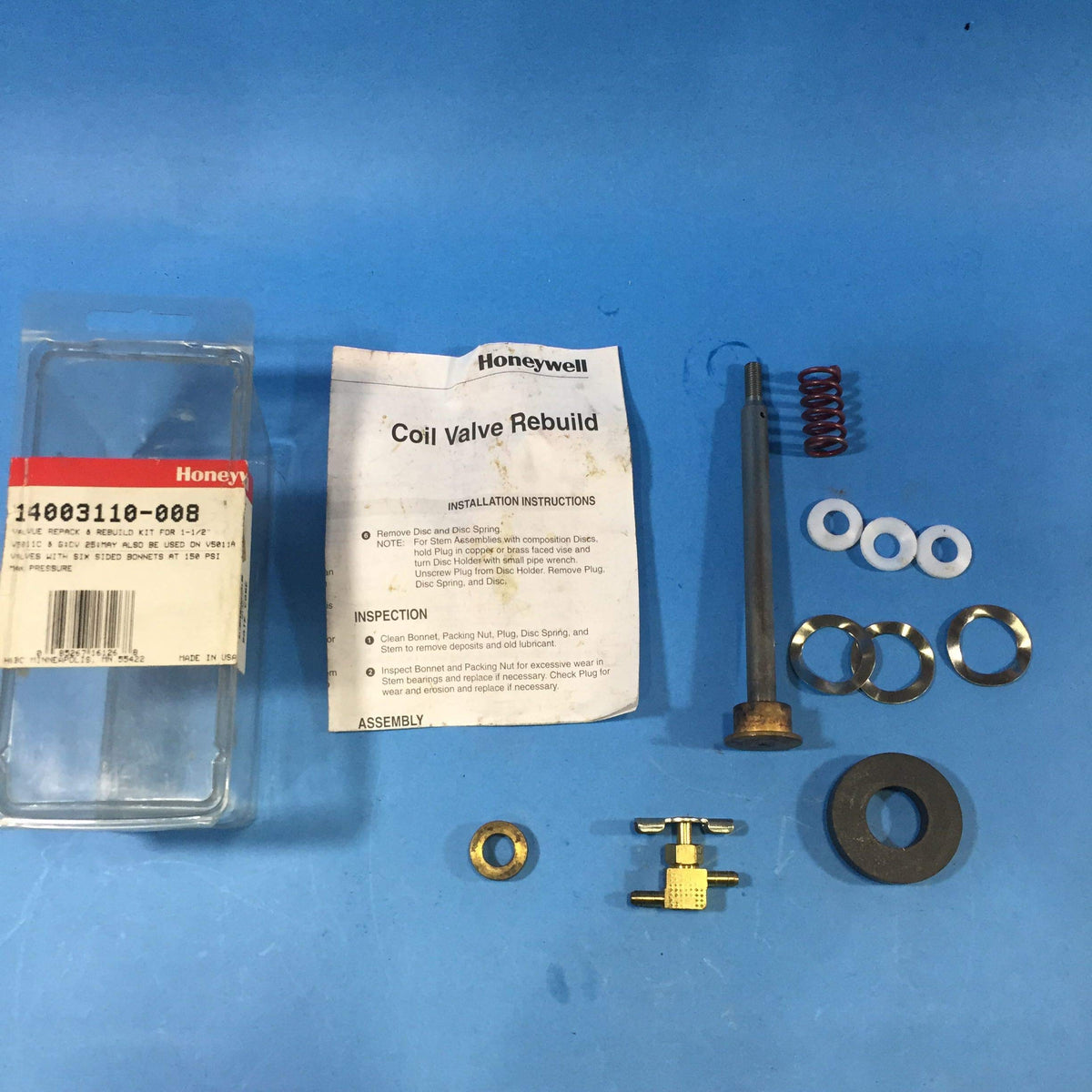 Honeywell 14003110-008 Repack Rebuild Kit V5011C G 25 CV