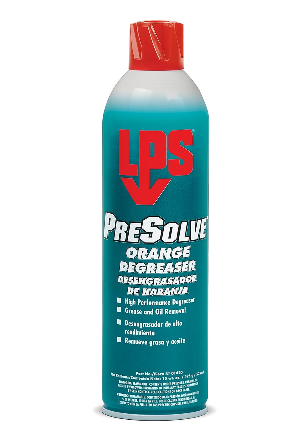 LPS 01420 PreSolve Orange Degreaser 15 oz Aerosol Pack of 12