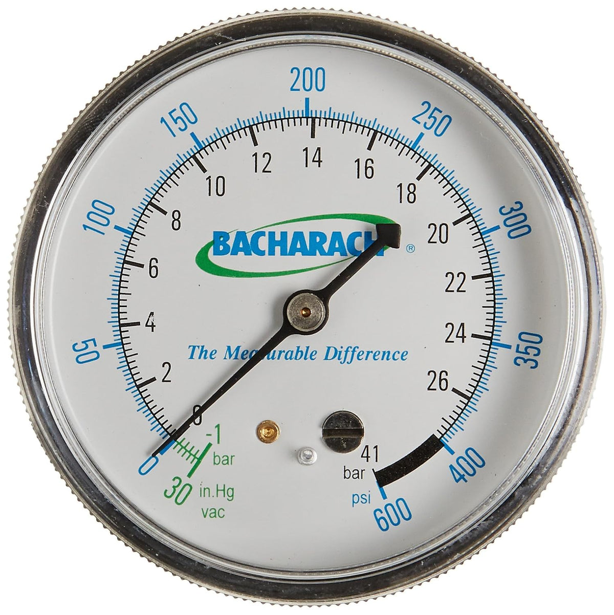 Bacharach 2063-0150 Low Pressure Gauge for Stinger High Performance Oilless Commercial Refrigerant Recovery Unit