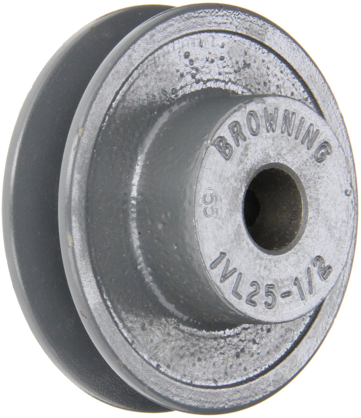 Browning 1046317 Variable Pitch Sheave, 1 Groove, Finished Bore, Cast Iron Sheave, for 3L Section Belt