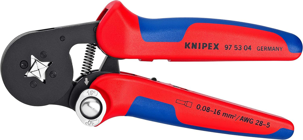 KNIPEX 97 53 04 Tools - Crimping Pliers, Self-Adjusting (975304)