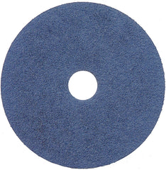 Weiler 59732 Coated Zirconium Fiber Disc 36 Grit 4 1/2 in Diameter 7/8 in Center Hole