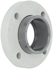 Spears 854-030 Glass-Filled PVC Pipe Fitting, Van Stone Flange, Class 150, Schedule 80, 3 Socket