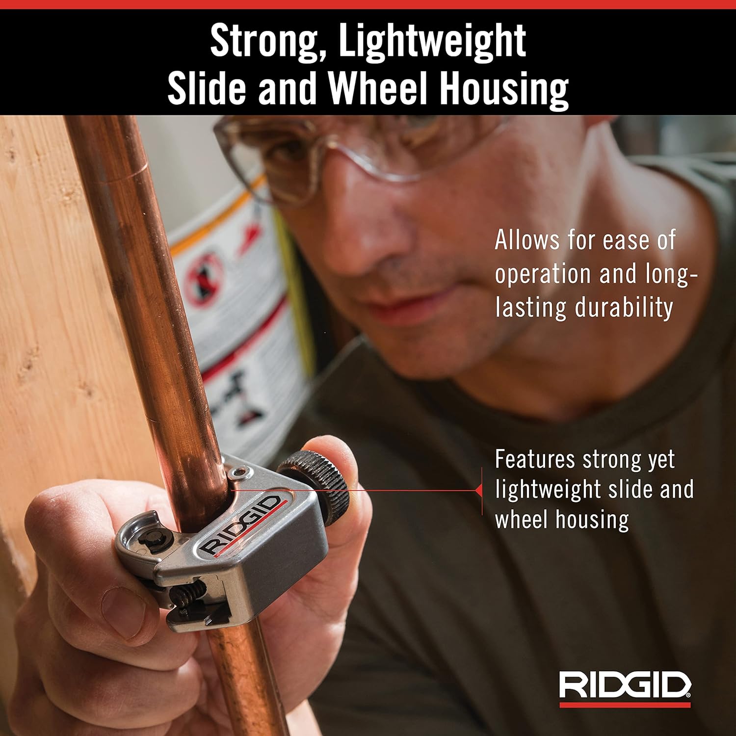 Ridgid 32985 Model 104 Close Quarters Tubing Cutter 3/16-inch to 15/16-inch