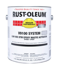 Rust-Oleum 205015 V9100 System LT250 VOC DTM Epoxy Mastic Standard Activator 1 gal Pack of 2