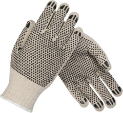 PIP 36-110PDD/XS Seamless Knit Cotton/Polyester Glove Double-Sided PVC Dot Grip Regular Weight Replacement Suspension