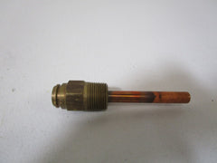 Honeywell 123870A 3/4 NPT Copper Well Assy. W/3 Insertion Length