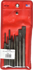 Mayhew Tools 61025 Ec Punch and Chisel Kit 8-Piece