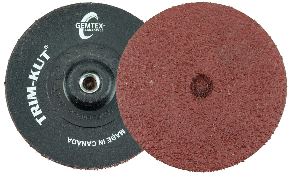 Weiler 59300 Trim-Kut Grinding Disc 36 Grit 3 Inch Diameter Pack of 25