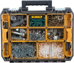 DEWALT DWST17805 TSTAK Tool Organizer Holds Up To 44 lbs. Clear Lid Organizer Compartments for Small Tools and Accessories