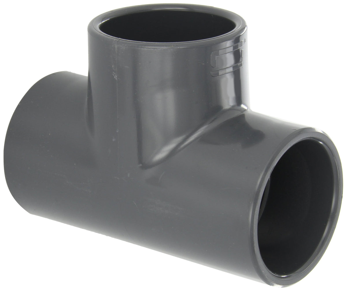 Spears 801-025 PVC Pipe Fitting Tee Socket Schedule 80 2-1/2