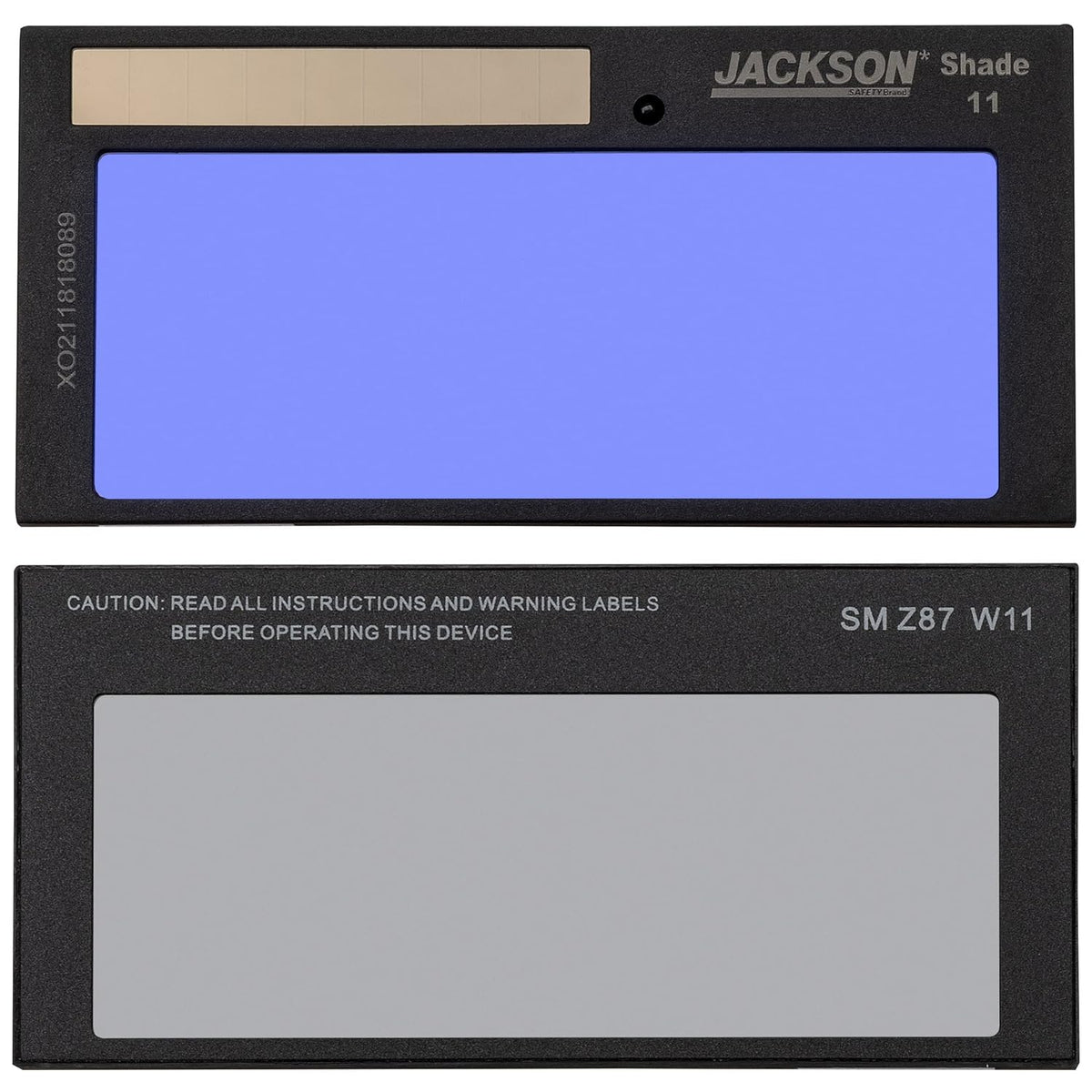 Jackson Safety 16376 W30 Solera Fixed Shade 11 Auto-Darkening Filter 2 x 4 in