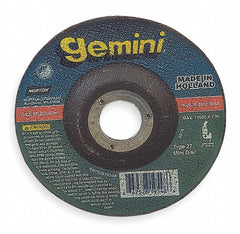 Norton 66252912626 Gemini RightCut Right Angle Cut-Off Wheel, Type 27, 7 Inch Diameter, 0.060-Thick