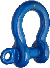 Campbell 5412005 Screw Pin Anchor Shackles 12 Ton Working Load Limit 1-1/4 Trade Painted Blue